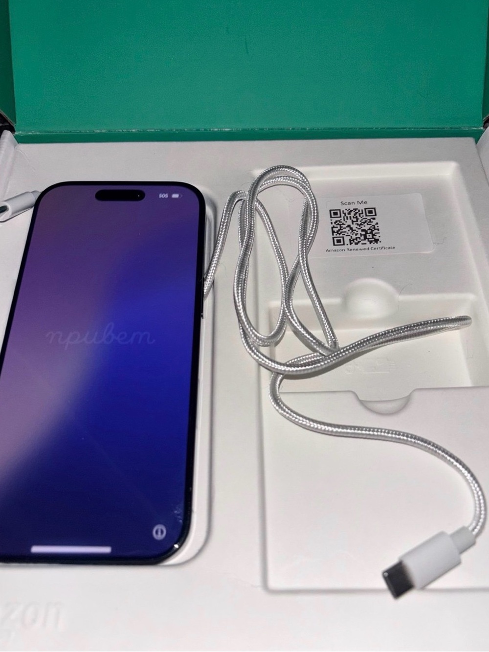 iPhone 16 Pro 128gb Black Titanium 100% Battery